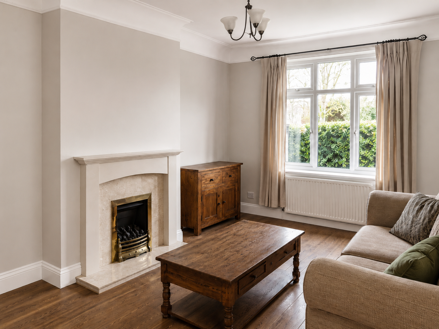 Period interior in preparation
